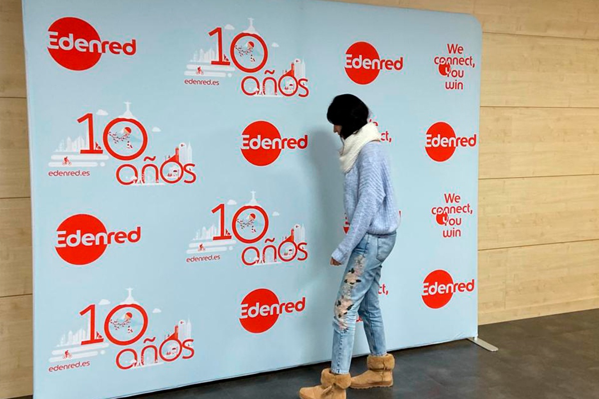 edenred impresión photocall